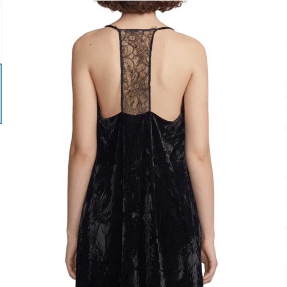 French Connection Velvet Slipdress - Picture 2 of 7